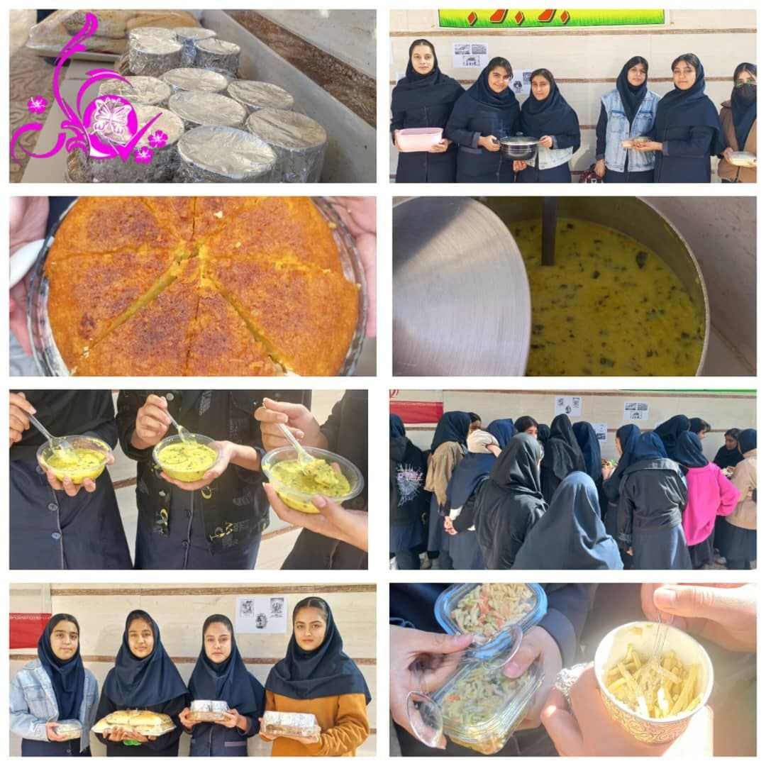 *برگزاری جشنواره غذای سالم*